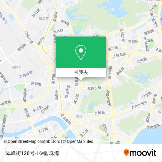 翠峰街128号-16幢地图