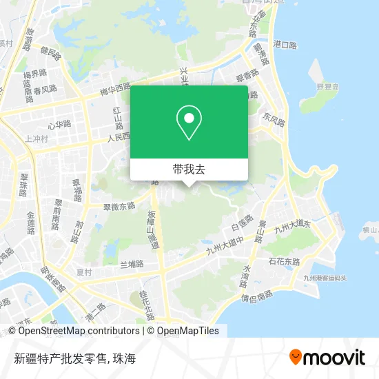 新疆特产批发零售地图