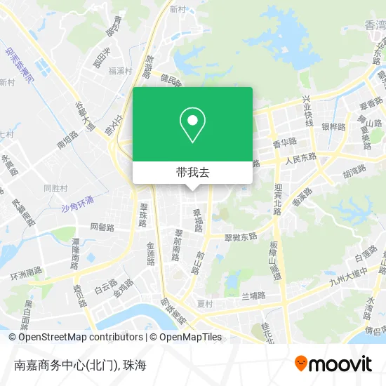 南嘉商务中心(北门)地图