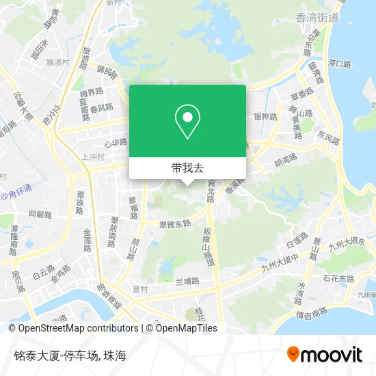 铭泰大厦-停车场地图