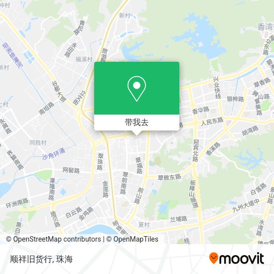 顺祥旧货行地图