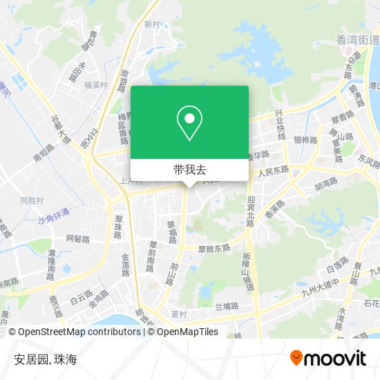 安居园地图