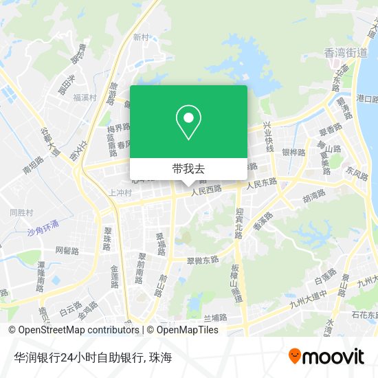 华润银行24小时自助银行地图