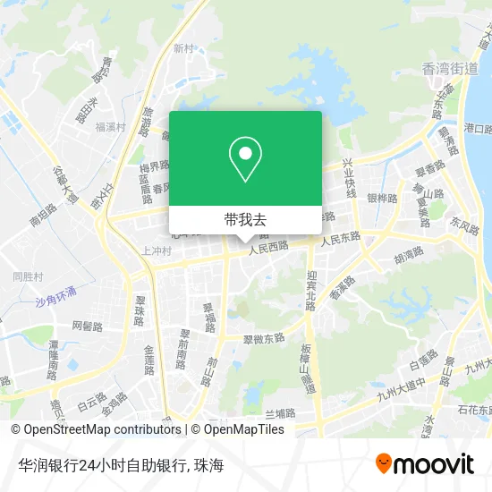 华润银行24小时自助银行地图