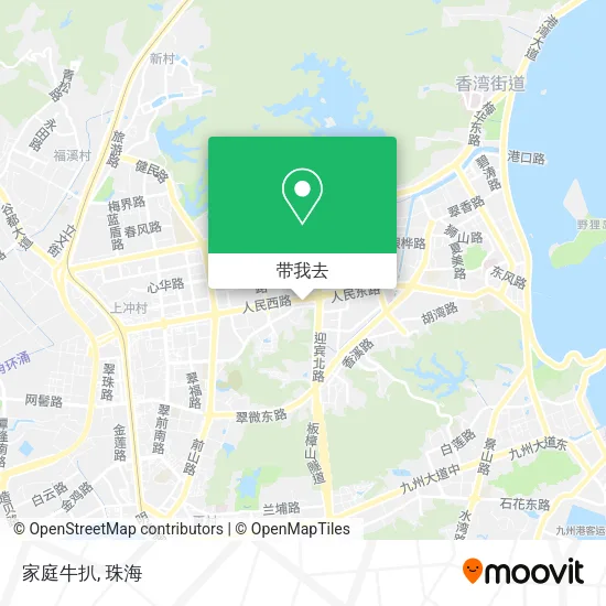 家庭牛扒地图