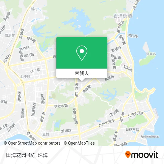 田海花园-4栋地图