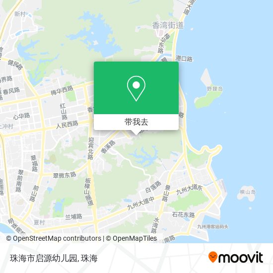 珠海市启源幼儿园地图