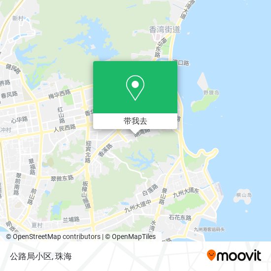 公路局小区地图