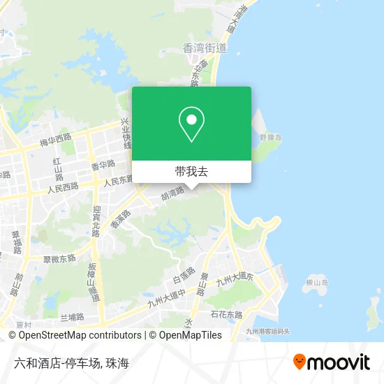 六和酒店-停车场地图