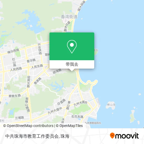 中共珠海市教育工作委员会地图