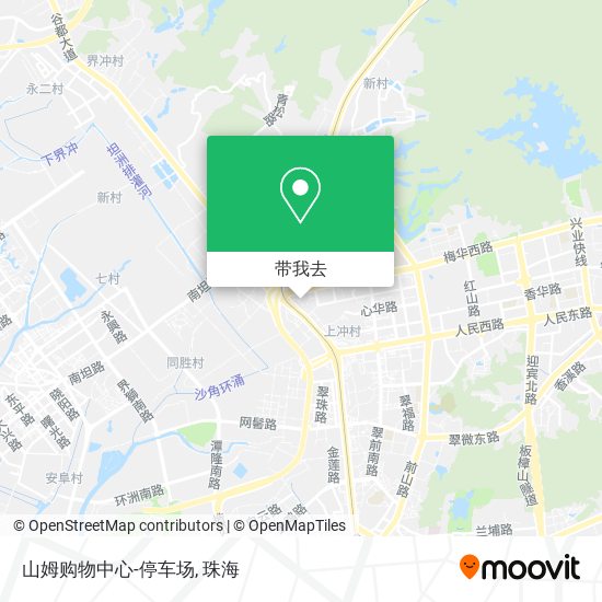 山姆购物中心-停车场地图