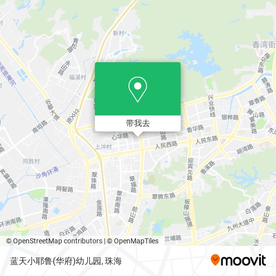 蓝天小耶鲁(华府)幼儿园地图
