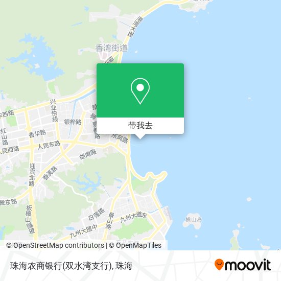 珠海农商银行(双水湾支行)地图