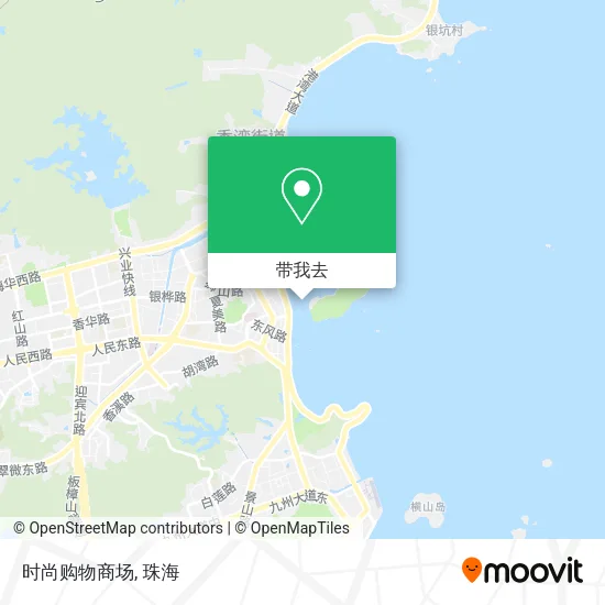 时尚购物商场地图