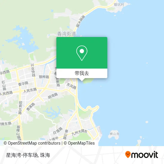 星海湾-停车场地图