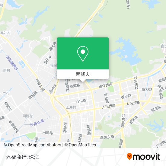 添福商行地图