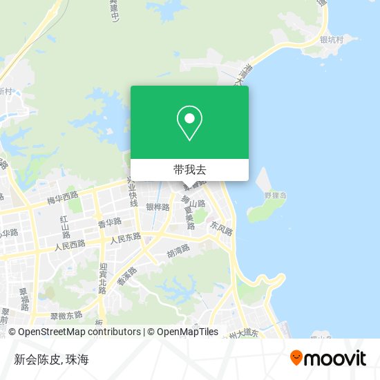 新会陈皮地图