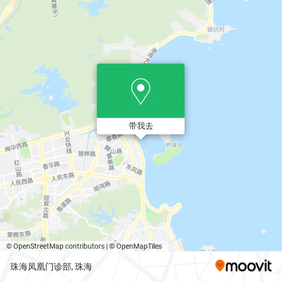珠海凤凰门诊部地图