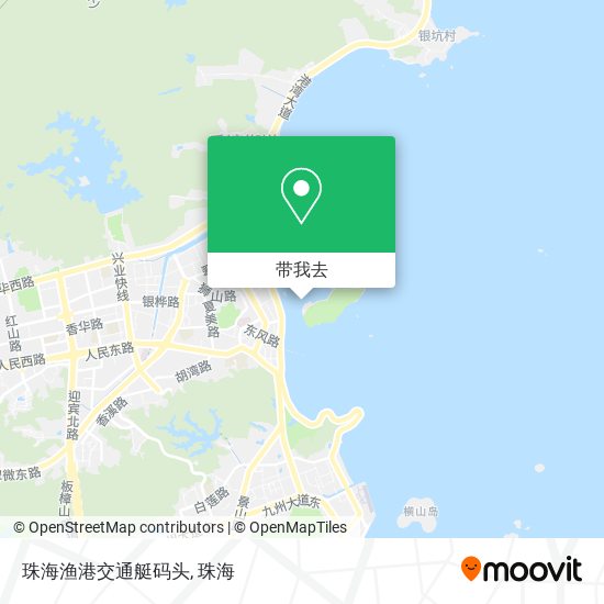 珠海渔港交通艇码头地图