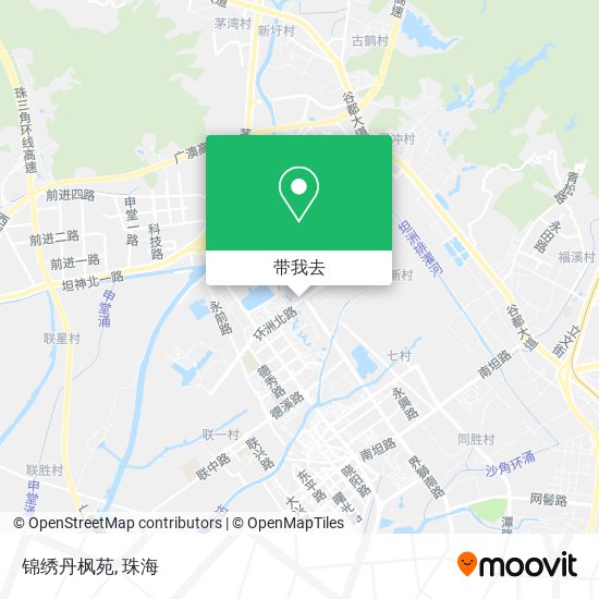 锦绣丹枫苑地图
