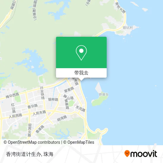 香湾街道计生办地图