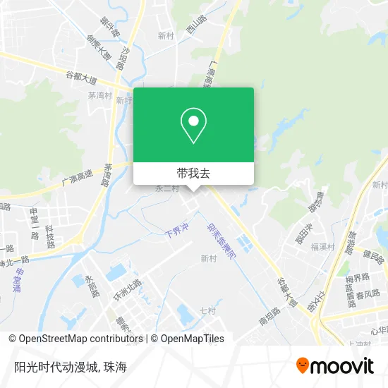 阳光时代动漫城地图