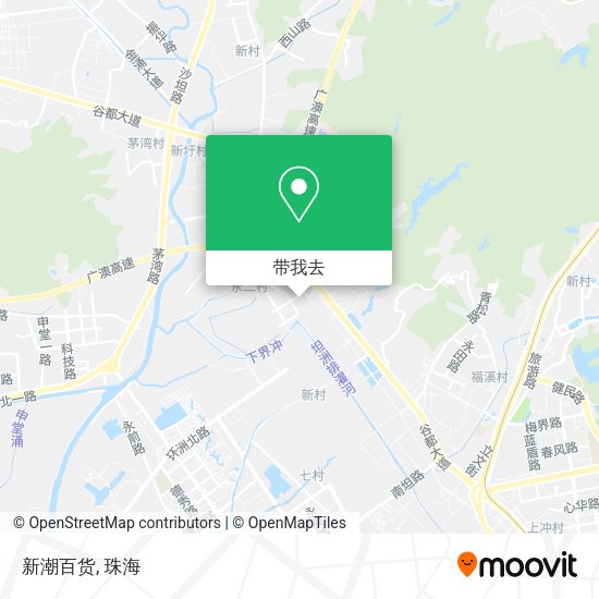 新潮百货地图