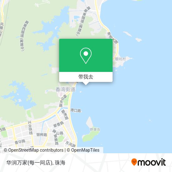 华润万家(每一间店)地图