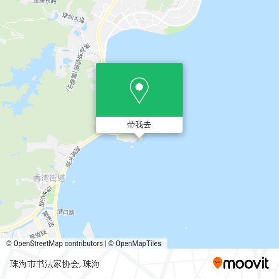 珠海市书法家协会地图