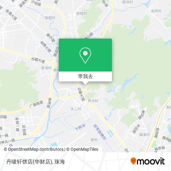 丹唛轩饼店(华财店)地图