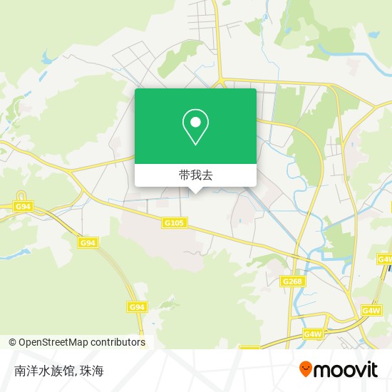 南洋水族馆地图