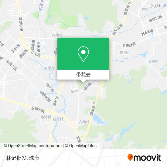 林记批发地图