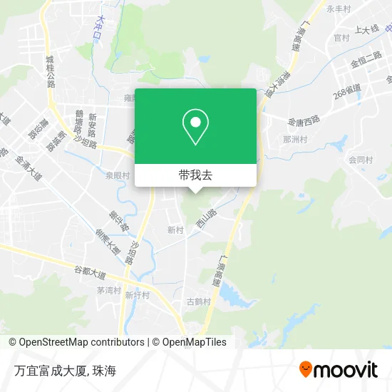 万宜富成大厦地图