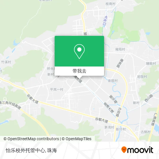 怡乐校外托管中心地图