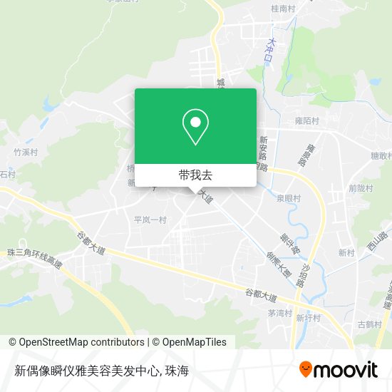 新偶像瞬仪雅美容美发中心地图