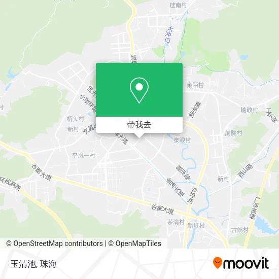 玉清池地图