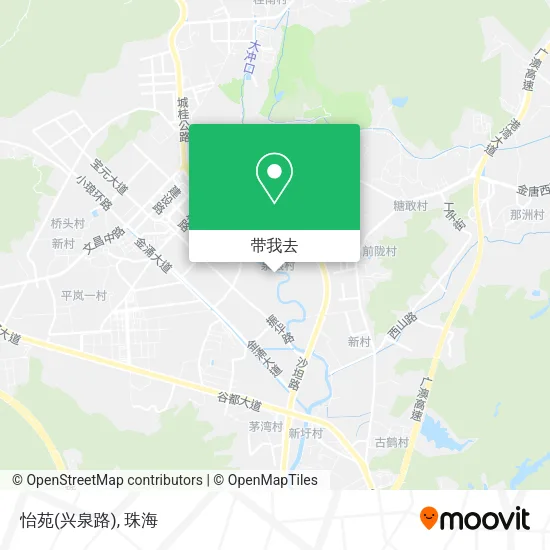 怡苑(兴泉路)地图