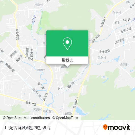 巨龙古玩城A幢-7幢地图