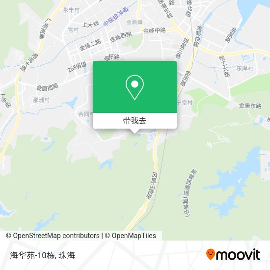 海华苑-10栋地图