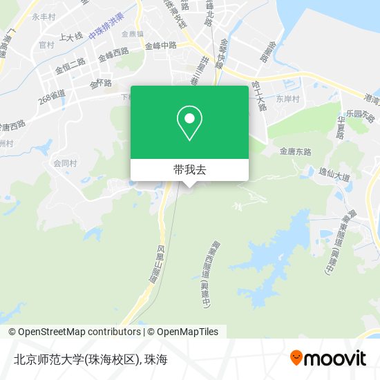 北京师范大学(珠海校区)地图