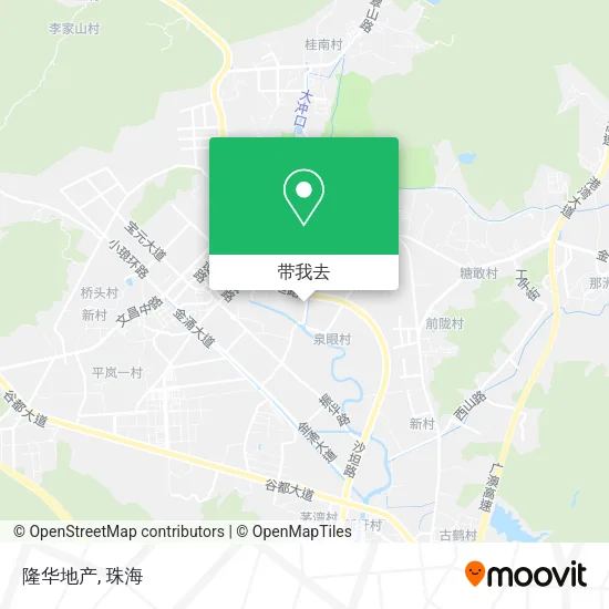 隆华地产地图