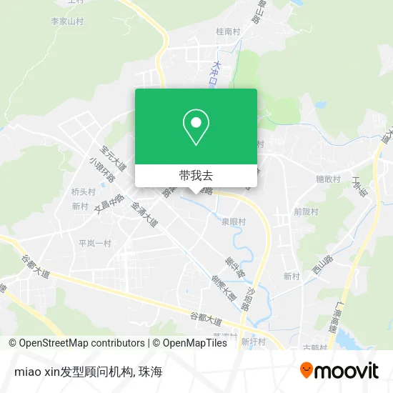 miao xin发型顾问机构地图