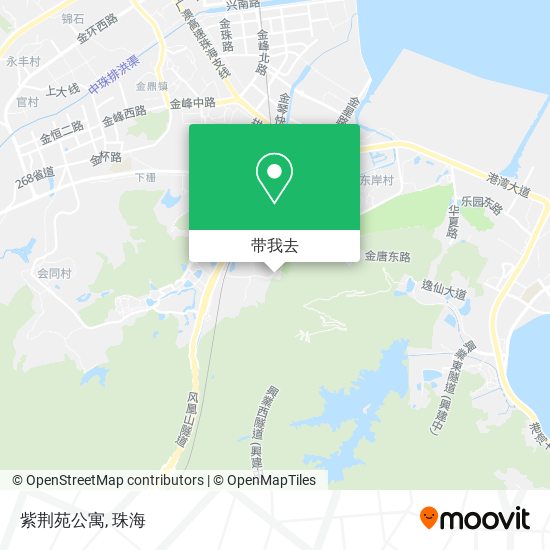 紫荆苑公寓地图