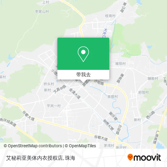 艾秘莉亚美体内衣授权店地图