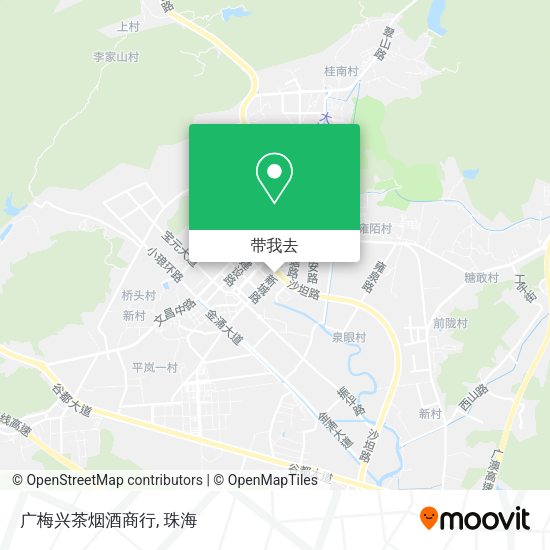 广梅兴茶烟酒商行地图
