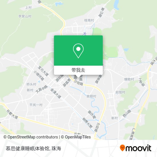 慕思健康睡眠体验馆地图
