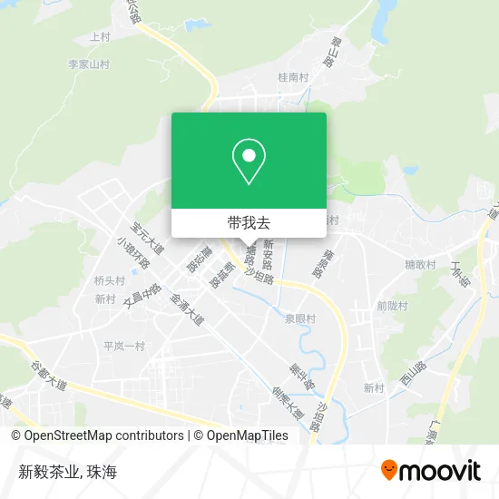 新毅茶业地图