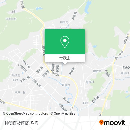 钟朗百货商店地图