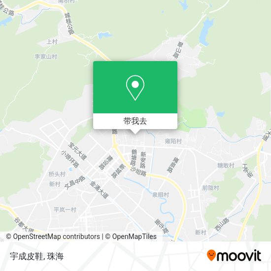 宇成皮鞋地图