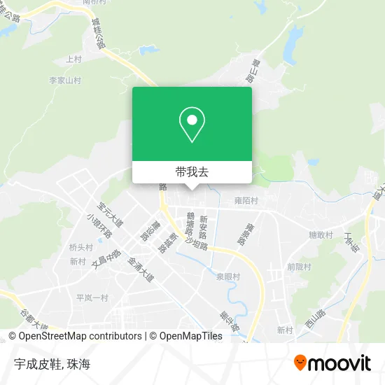 宇成皮鞋地图